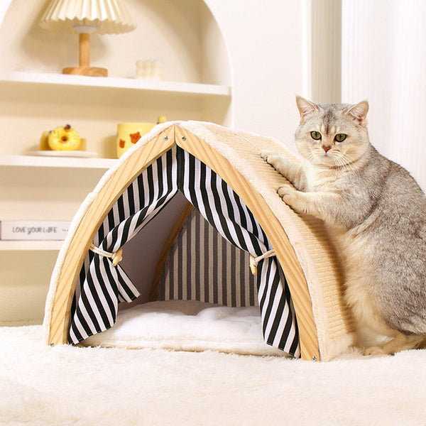 Docal Cat Tent Pet Bed
