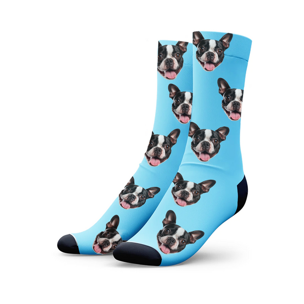 Custom Pet Face Socks Cat Lovers And Cat Owner Gift